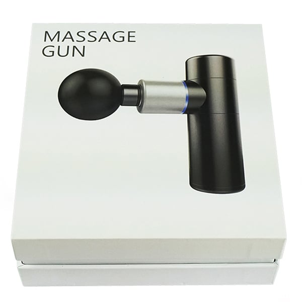 Mini Massage Gun / Massage Pistol (4 Huvuden) Muskelstimulans