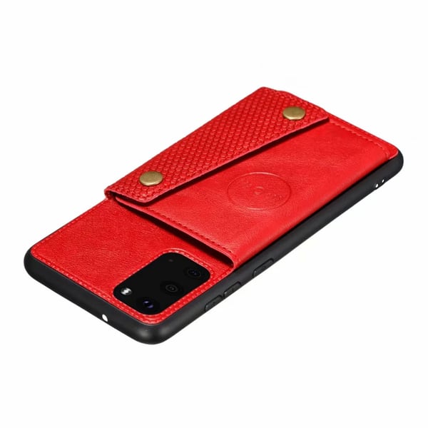 Kraftfullt Skal med Kortfack - Samsung Galaxy S20