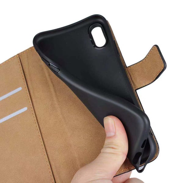 iPhone XS MAX FLOVEME Plånboksfodral i Läder