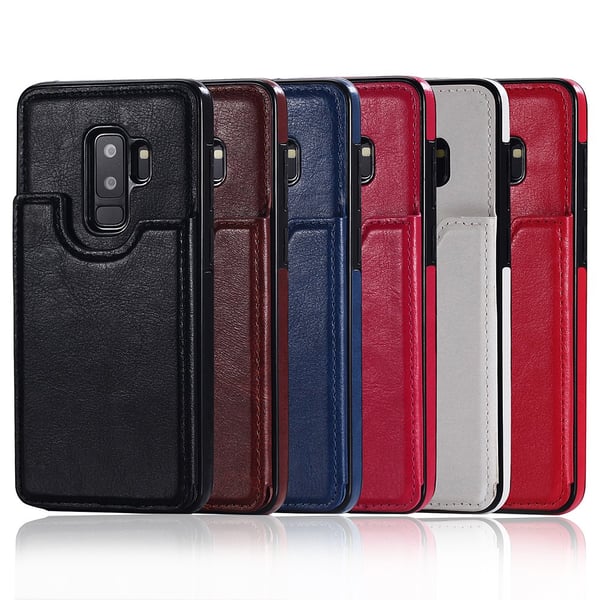 Elegant Skal med Plånbok till Samsung Galaxy S9+