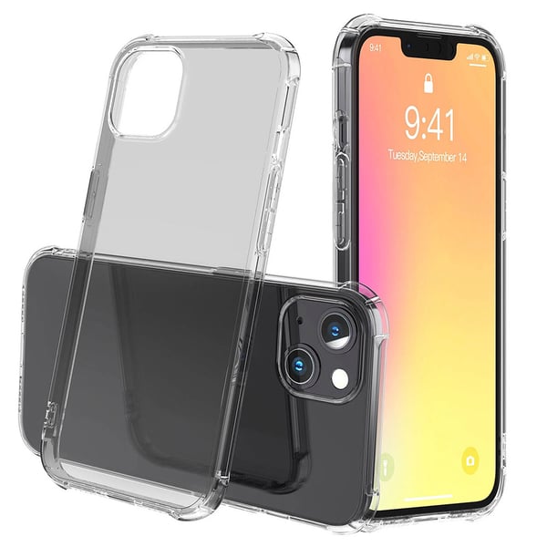 iPhone 13 Mini - Smidigt Skyddande Stöttåligt Silikonskal