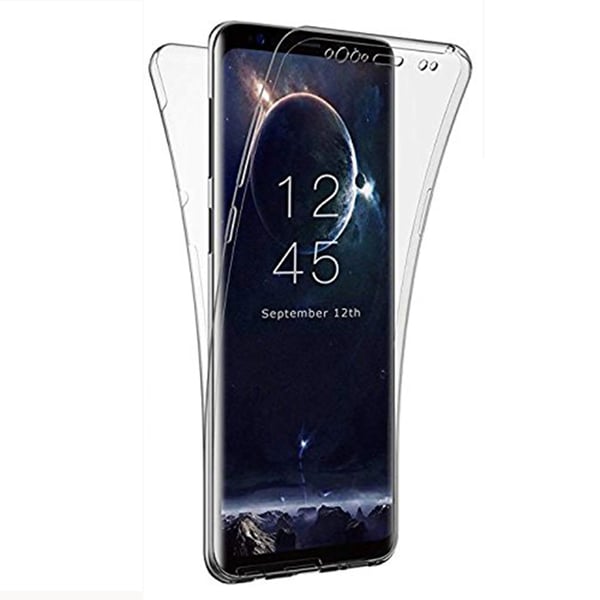 Samsung A6 Plus - Dubbelsidigt Silikonskal TOUCHFUNKTION