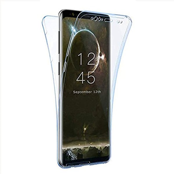 Samsung A6 Plus - Dubbelsidigt Silikonskal TOUCHFUNKTION