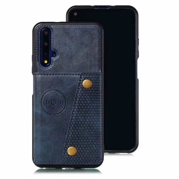 Huawei Nova 5T - Skyddsskal med Kortfack
