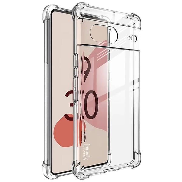 Google Pixel 8 -  Slimmat Skal i Silikon med Stötabsorbering