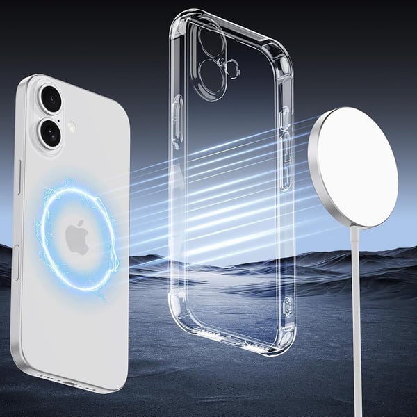 iPhone 17 Silikonskal - Airbaghörn & Kepsskydd!