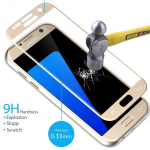 Samsung S7 - (2-PACK) HD-Clear Skärmskydd (Full-Fit)