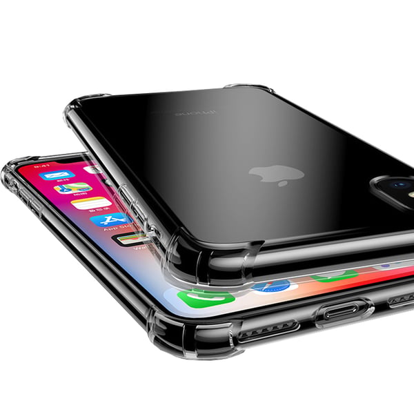 Flovemes Silikonskal med Skyddsfunktion för iPhone XS Max
