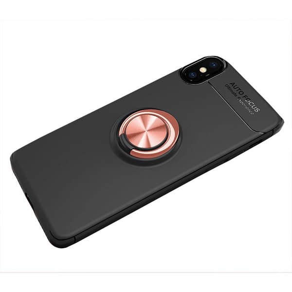 Robust Skyddsskal med Ringhållare till iPhone XR