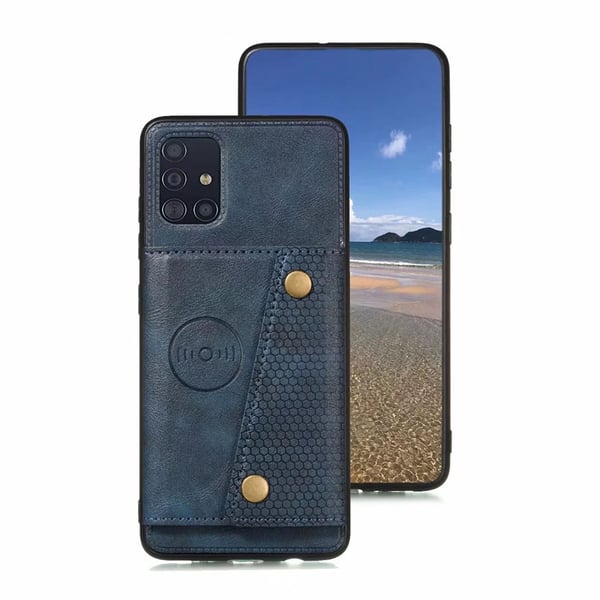 Genomtänkt Skal med Kortfack - Samsung Galaxy A71