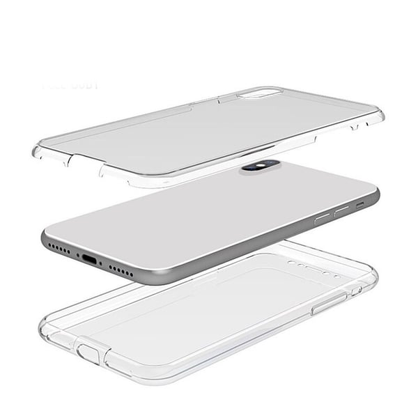 Skyddande Dubbelsidigt Silikonskal - iPhone 12