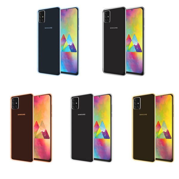 Stötdämpande Dubbelsidigt Silikonskal - Samsung Galaxy A51