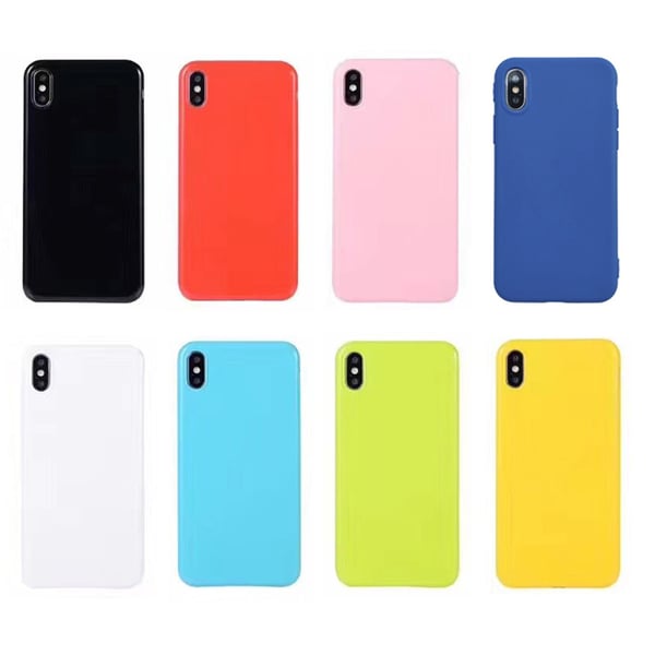 iPhone XS Max - Silikonskal i Matt-design