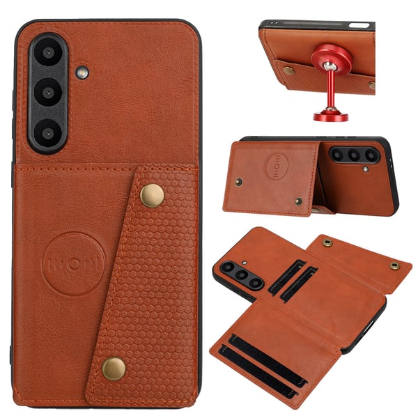 Samsung Galaxy S25 Plus Retro Skal med Kortfack & Magnet