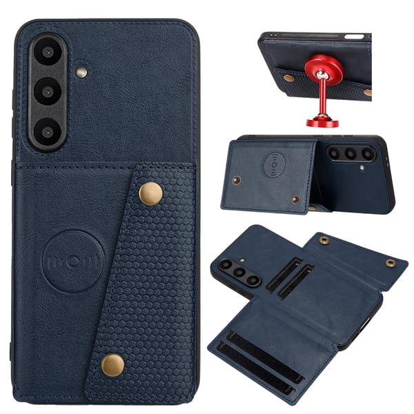 Samsung Galaxy S25 Plus Retro Skal med Kortfack & Magnet