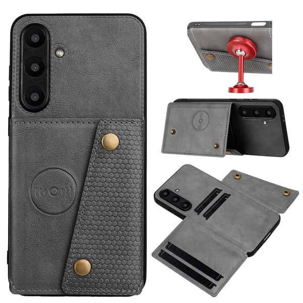 Samsung Galaxy S25 Plus Retro Skal med Kortfack & Magnet