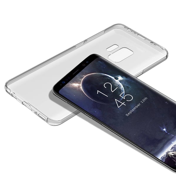 Silikonfodral med Touchsensor (Fram och Bak) Samsung Galaxy S9+