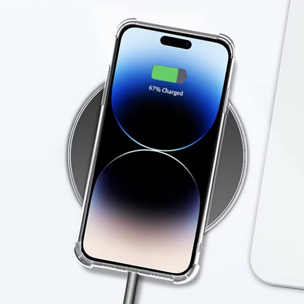 iPhone 16 Plus - Exklusivt Silikonskal Med Avancerat Stötskydd