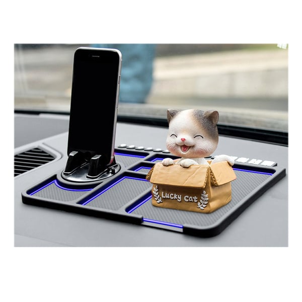 Halkfri 4 in 1 Mobilhållare Instrumentbräda Bilhållare
