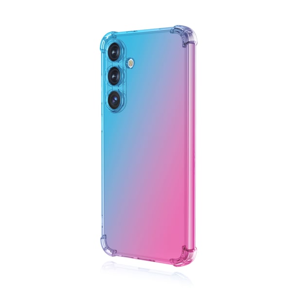 Samsung Galaxy S25 Skal - Transparent & Färger som Lyser