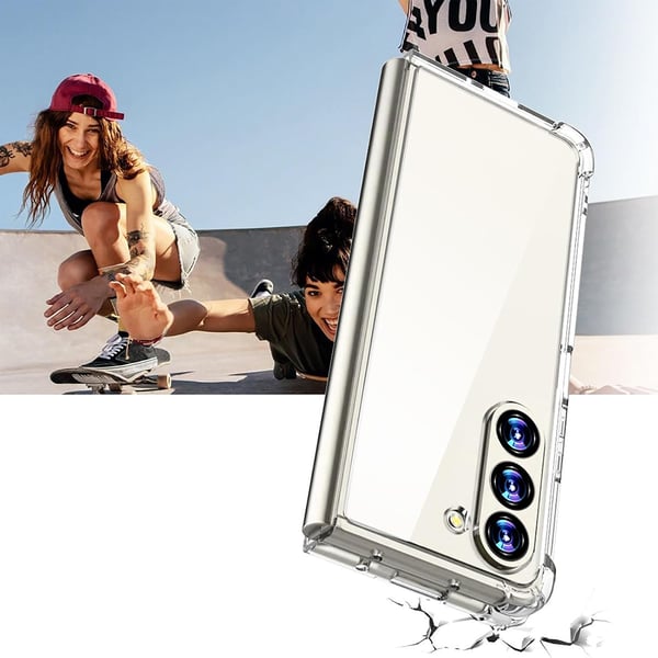 Samsung Galaxy Z Fold 7 Mobilskal  PC+TPU Med Hörnskydd