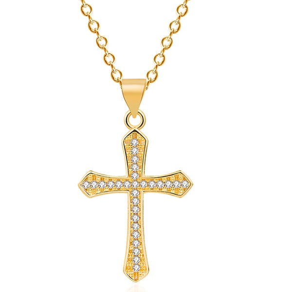 Stilrent Kors Halsband