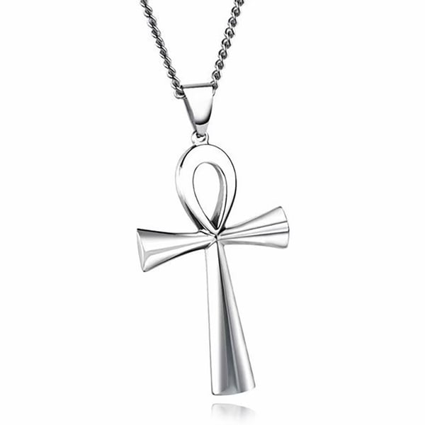 Stilrent Egyptiskt Kors Halsband