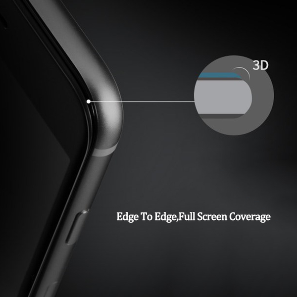 iPhone 7 (3-PACK) HELTÄCKANDE-Skärmskydd av HeliGuard 3D/HDClear