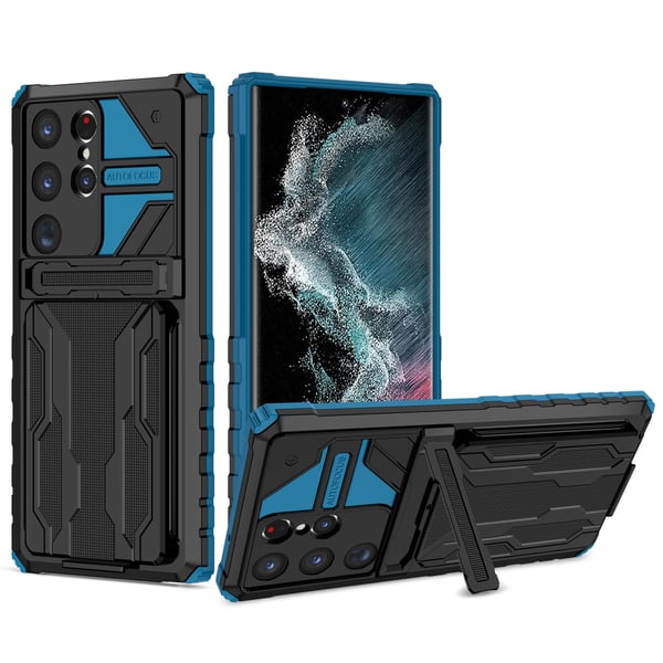 Galaxy S23 Ultra Wallet Case - Perfekt Skydd och Funktion i Ett