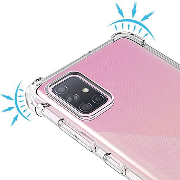 Skyddande Silikonskal (FLOVEME) - Samsung Galaxy A71