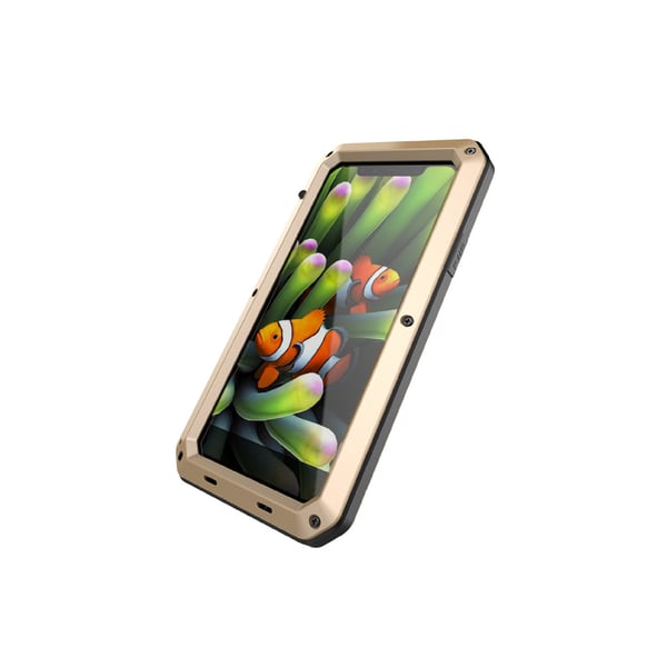 HEAVY DUTY Skyddsfodral i Aluminium för iPhone X/XS