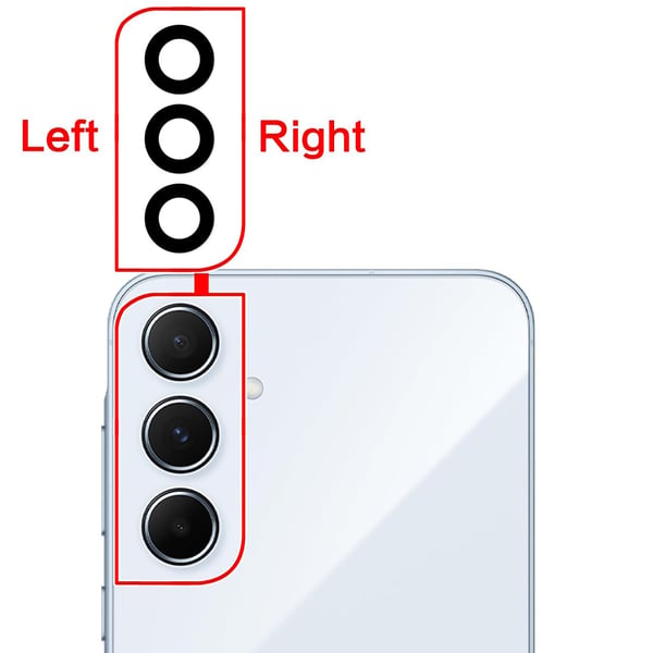Samsung Galaxy A55 Kameralinsskydd Tunt, klart & pålitligt