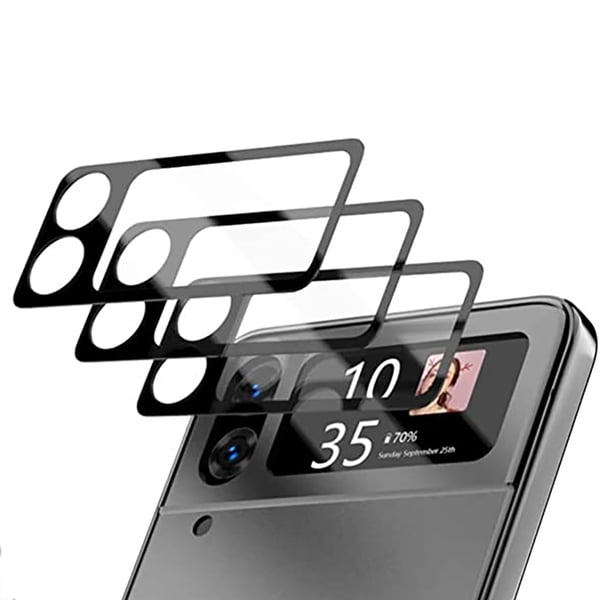 2-PACK Kameralinsskydd 2.5D HD Samsung Galaxy Z Flip 4
