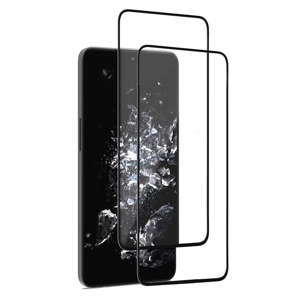Skärmskydd 2.5D 0,3mm med Svart Ram till Oneplus Nord CE 3 lite 5G