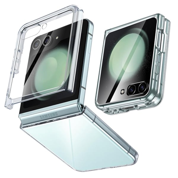 Galaxy Z Flip 5 - Mjukt silikon TPU/PC-skal