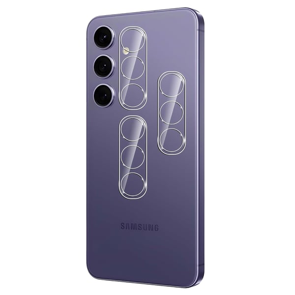 2-Pack Kameralinsskydd HD-Clear 0,3mm för Samsung Galaxy S24