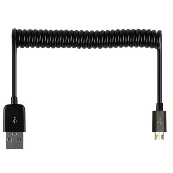 Smidig Hållbar USB till Type-C Fjäder Laddningskabel