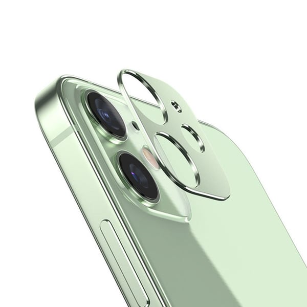 Aluminiumlegeringsram Kameralinsskydd iPhone 12