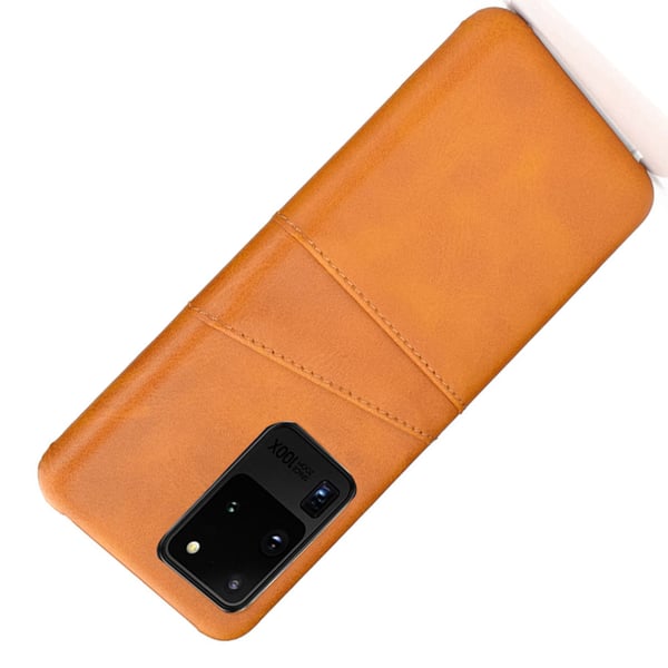 Samsung Galaxy S20 Ultra - Effektfullt Skal med Korthållare
