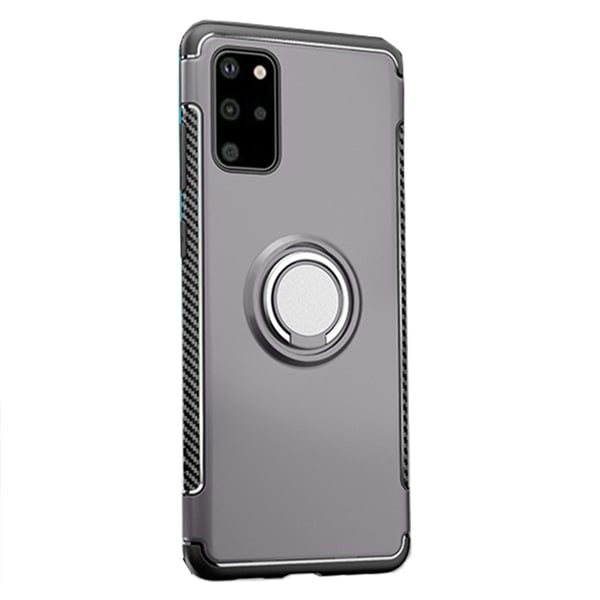 Samsung Galaxy S20 Plus - Genomtänkt Skal med Ringhållare