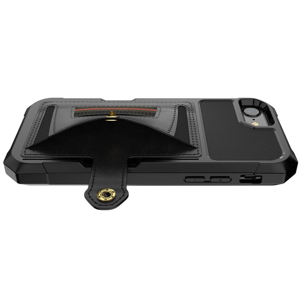 iPhone 7 - Professionellt Skal med Korthållare