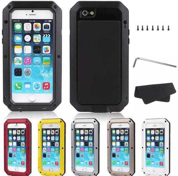 HEAVY DUTY Praktiskt Stöttåligt Fodral (Aluminum) till iPhone 7