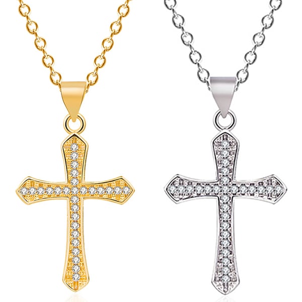Stilrent Kors Halsband