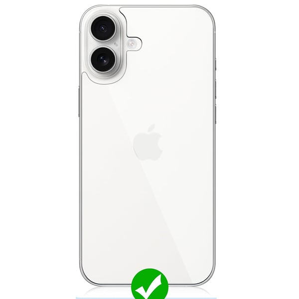 Baksida Hydrogel Skärmskydd HD 0,2mm för iPhone 16