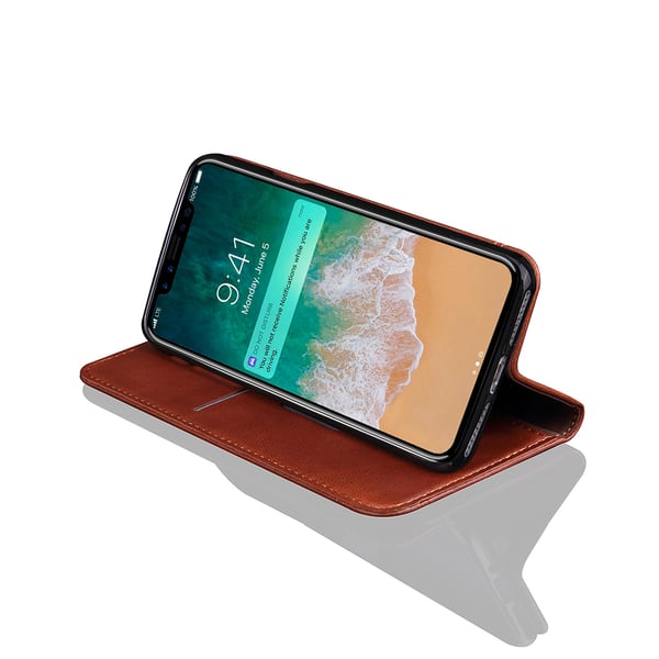 Stilsäkert Fodral med Plånbok för iPhone X/XS