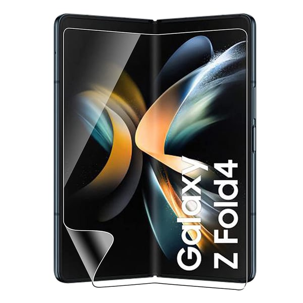 2-PACK 4-in-1 Z Fold 4 Hydrogel Skärmskydd & Kameralinsskydd