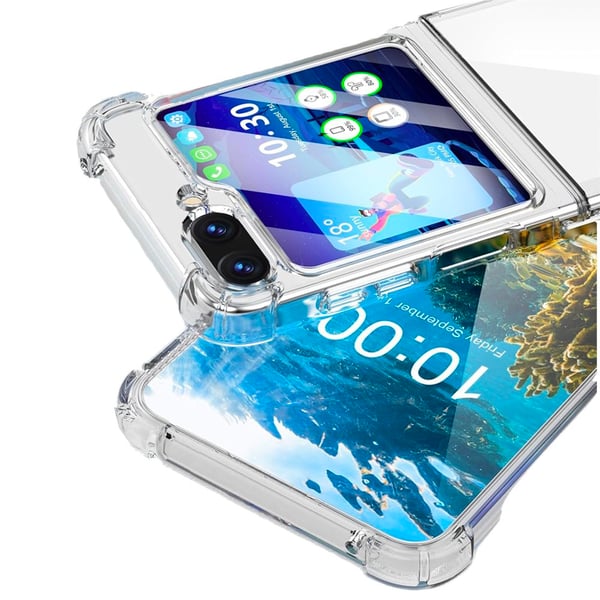 Stilrent Hybridskydd  Perfekt för Galaxy Z Flip 6