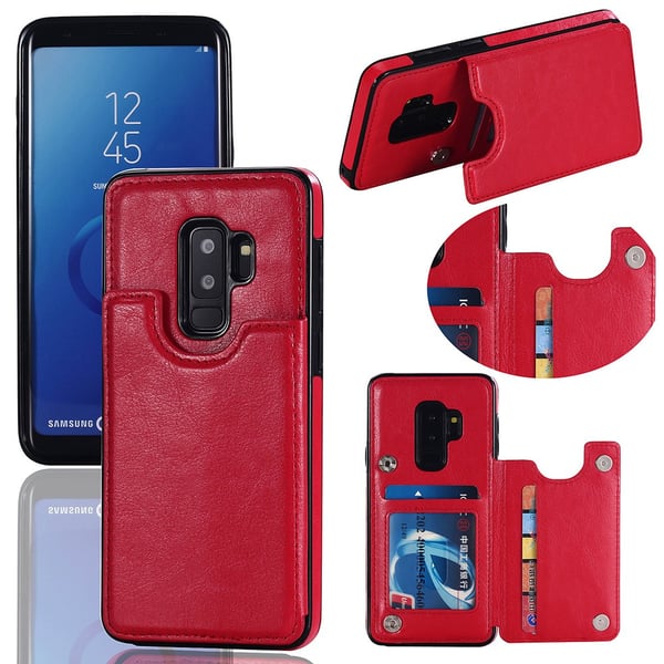 Elegant Skal med Plånbok till Samsung Galaxy S9+
