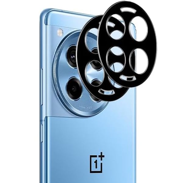 Kristallklar HD-kvalitet - Oneplus 12 Kameralinsskydd 2.5D