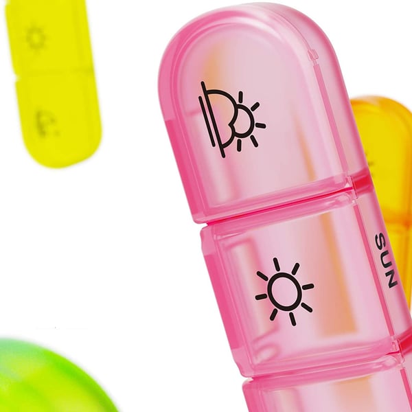Dosett - Medicinask - 21 fack (Veckodosett)